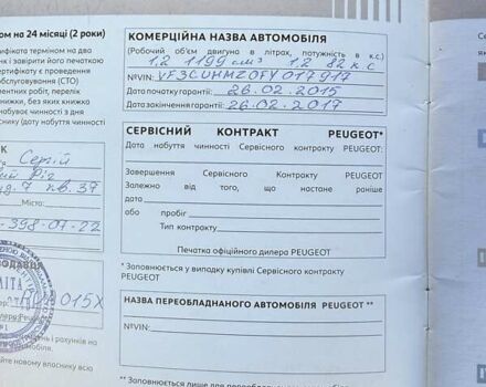 Серый Пежо 2008, объемом двигателя 1.2 л и пробегом 148 тыс. км за 8600 $, фото 36 на Automoto.ua