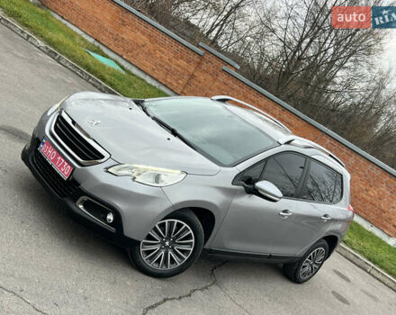 Серый Пежо 2008, объемом двигателя 1.6 л и пробегом 206 тыс. км за 10599 $, фото 1 на Automoto.ua