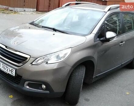 Серый Пежо 2008, объемом двигателя 1.2 л и пробегом 107 тыс. км за 8490 $, фото 1 на Automoto.ua
