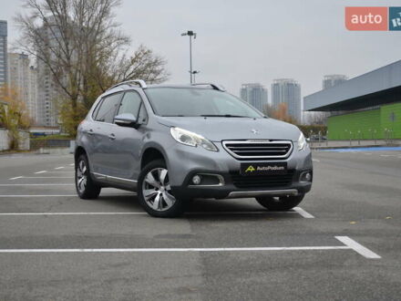 Серый Пежо 2008, объемом двигателя 1.2 л и пробегом 88 тыс. км за 10999 $, фото 1 на Automoto.ua