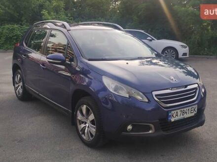 Синий Пежо 2008, объемом двигателя 1.6 л и пробегом 67 тыс. км за 10800 $, фото 1 на Automoto.ua