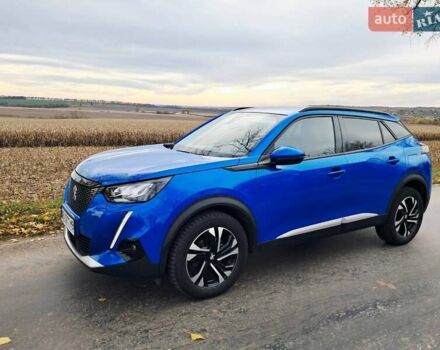 Синий Пежо 2008, объемом двигателя 1.2 л и пробегом 59 тыс. км за 19000 $, фото 1 на Automoto.ua
