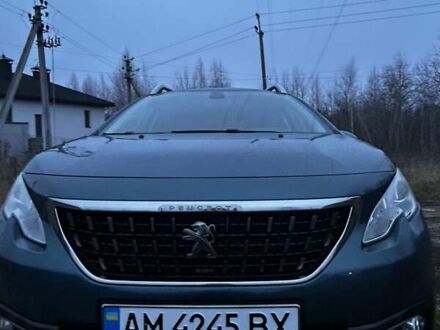 Зеленый Пежо 2008, объемом двигателя 1.2 л и пробегом 85 тыс. км за 9900 $, фото 1 на Automoto.ua