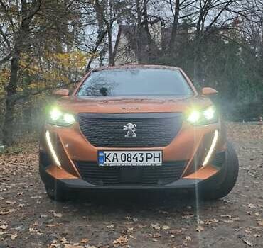 Оранжевый Пежо 2008, объемом двигателя 1.2 л и пробегом 84 тыс. км за 17500 $, фото 1 на Automoto.ua