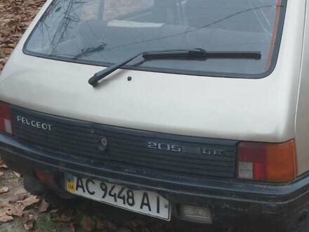 Бежевий Пежо 205, об'ємом двигуна 0 л та пробігом 1000 тис. км за 478 $, фото 1 на Automoto.ua