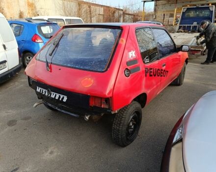 Красный Пежо 205, объемом двигателя 1.4 л и пробегом 100 тыс. км за 350 $, фото 5 на Automoto.ua