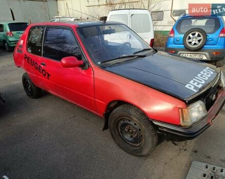 Червоний Пежо 205, об'ємом двигуна 1 л та пробігом 100 тис. км за 500 $, фото 3 на Automoto.ua