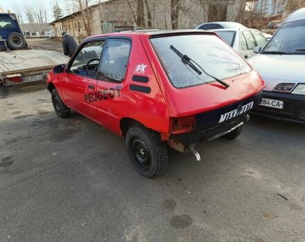 Красный Пежо 205, объемом двигателя 1.4 л и пробегом 100 тыс. км за 350 $, фото 4 на Automoto.ua