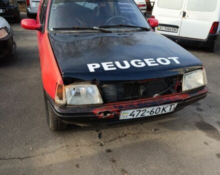 Красный Пежо 205, объемом двигателя 1.4 л и пробегом 100 тыс. км за 350 $, фото 7 на Automoto.ua
