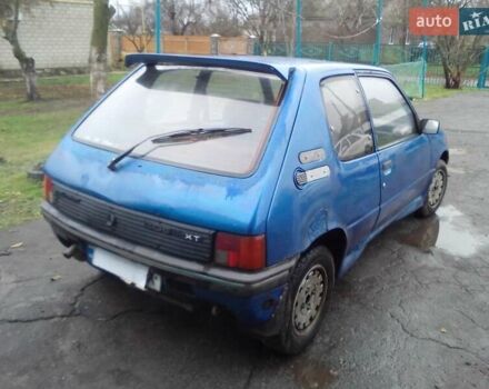 Пежо 205, об'ємом двигуна 0 л та пробігом 80 тис. км за 599 $, фото 1 на Automoto.ua