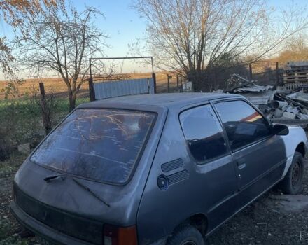 Сірий Пежо 205, об'ємом двигуна 1.1 л та пробігом 200 тис. км за 500 $, фото 2 на Automoto.ua
