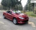 Красный Пежо 206 СС, объемом двигателя 1.6 л и пробегом 191 тыс. км за 4400 $, фото 1 на Automoto.ua