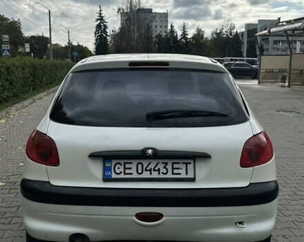 Білий Пежо 206, об'ємом двигуна 1.87 л та пробігом 268 тис. км за 3200 $, фото 13 на Automoto.ua