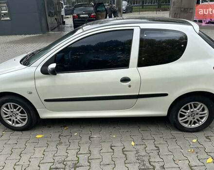 Білий Пежо 206, об'ємом двигуна 1.87 л та пробігом 268 тис. км за 3200 $, фото 10 на Automoto.ua