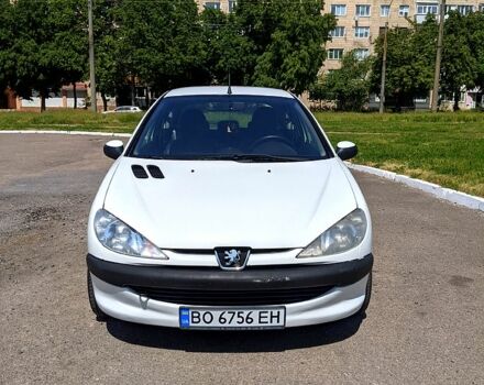 Білий Пежо 206, об'ємом двигуна 1.9 л та пробігом 308 тис. км за 3300 $, фото 5 на Automoto.ua