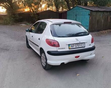 Білий Пежо 206, об'ємом двигуна 1.4 л та пробігом 230 тис. км за 2900 $, фото 7 на Automoto.ua