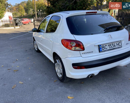 Білий Пежо 206, об'ємом двигуна 1.4 л та пробігом 213 тис. км за 4000 $, фото 6 на Automoto.ua
