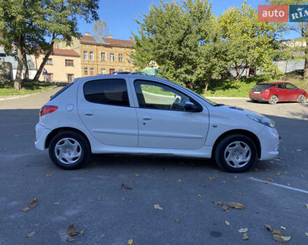 Білий Пежо 206, об'ємом двигуна 1.4 л та пробігом 213 тис. км за 4000 $, фото 3 на Automoto.ua