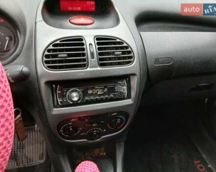 Білий Пежо 206, об'ємом двигуна 1.1 л та пробігом 237 тис. км за 2000 $, фото 8 на Automoto.ua