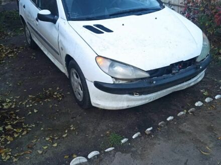 Білий Пежо 206, об'ємом двигуна 0 л та пробігом 275 тис. км за 404 $, фото 1 на Automoto.ua