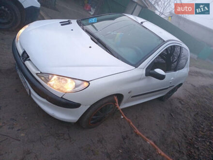 Пежо 206 2004 в Киеве на Automoto.ua Белый Пежо 206, объемом двигателя 1.36 л и пробегом 320 тыс. км за 2600 $, фото 1 на Automoto.ua