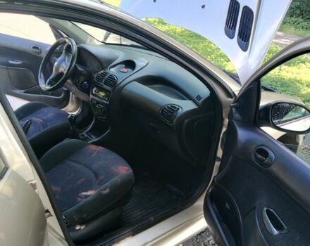 Бежевий Пежо 206, об'ємом двигуна 1.4 л та пробігом 370 тис. км за 2950 $, фото 7 на Automoto.ua