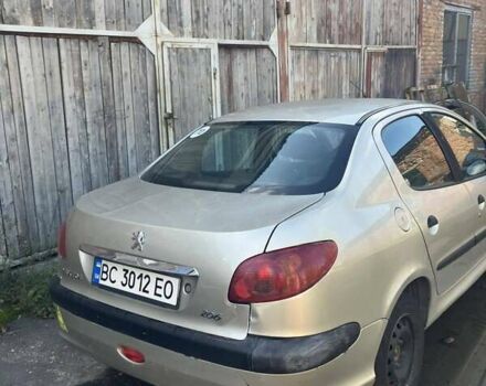Бежевый Пежо 206, объемом двигателя 1.36 л и пробегом 193 тыс. км за 1051 $, фото 6 на Automoto.ua