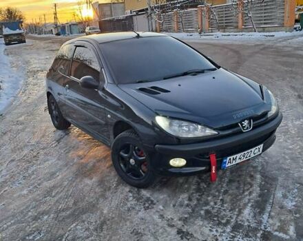 Чорний Пежо 206, об'ємом двигуна 1.4 л та пробігом 380 тис. км за 4200 $, фото 8 на Automoto.ua