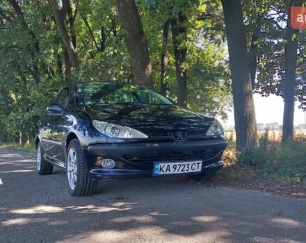 Чорний Пежо 206, об'ємом двигуна 1.6 л та пробігом 204 тис. км за 4300 $, фото 8 на Automoto.ua