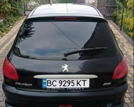 Чорний Пежо 206, об'ємом двигуна 1.4 л та пробігом 150 тис. км за 3000 $, фото 7 на Automoto.ua
