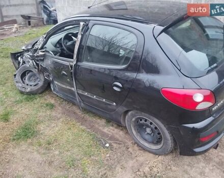 Черный Пежо 206, объемом двигателя 1.4 л и пробегом 250 тыс. км за 2000 $, фото 5 на Automoto.ua
