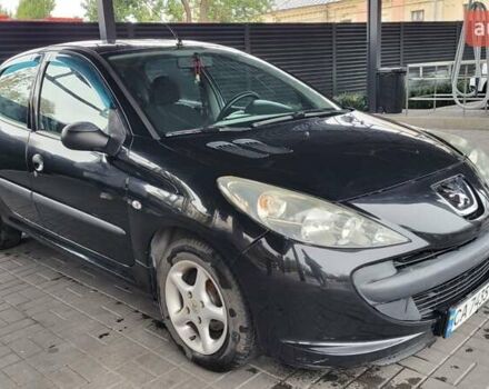 Черный Пежо 206, объемом двигателя 1.1 л и пробегом 130 тыс. км за 4250 $, фото 1 на Automoto.ua