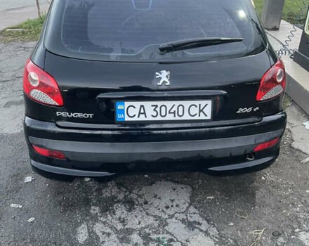 Черный Пежо 206, объемом двигателя 1.1 л и пробегом 335 тыс. км за 3200 $, фото 2 на Automoto.ua