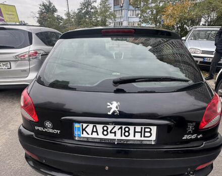 Чорний Пежо 206, об'ємом двигуна 1.4 л та пробігом 127 тис. км за 4000 $, фото 2 на Automoto.ua