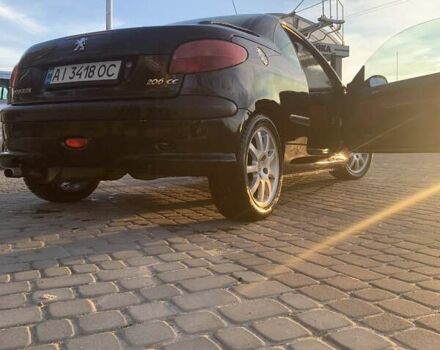 Черный Пежо 206, объемом двигателя 2 л и пробегом 134 тыс. км за 2900 $, фото 3 на Automoto.ua