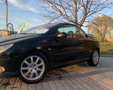 Черный Пежо 206, объемом двигателя 2 л и пробегом 134 тыс. км за 2900 $, фото 2 на Automoto.ua