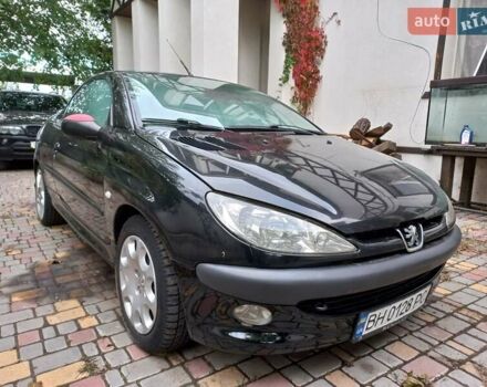 Черный Пежо 206, объемом двигателя 2 л и пробегом 238 тыс. км за 5000 $, фото 1 на Automoto.ua