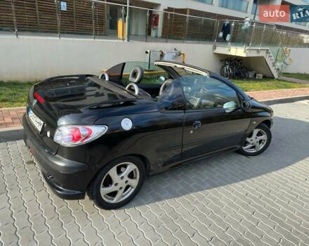 Черный Пежо 206, объемом двигателя 1.59 л и пробегом 231 тыс. км за 3600 $, фото 3 на Automoto.ua