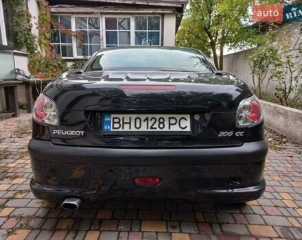 Черный Пежо 206, объемом двигателя 2 л и пробегом 238 тыс. км за 5000 $, фото 7 на Automoto.ua