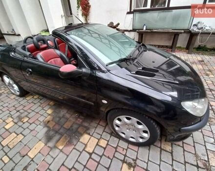 Черный Пежо 206, объемом двигателя 2 л и пробегом 238 тыс. км за 5000 $, фото 2 на Automoto.ua
