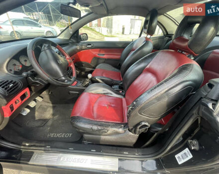 Черный Пежо 206, объемом двигателя 2 л и пробегом 238 тыс. км за 3400 $, фото 2 на Automoto.ua
