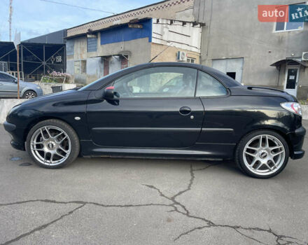 Черный Пежо 206, объемом двигателя 2 л и пробегом 238 тыс. км за 3400 $, фото 3 на Automoto.ua