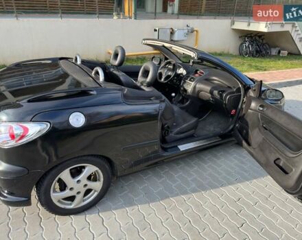 Черный Пежо 206, объемом двигателя 1.59 л и пробегом 231 тыс. км за 3600 $, фото 14 на Automoto.ua