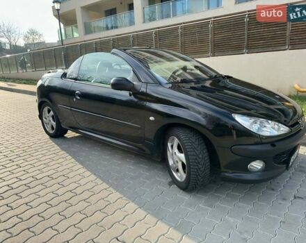 Черный Пежо 206, объемом двигателя 1.59 л и пробегом 231 тыс. км за 3600 $, фото 4 на Automoto.ua