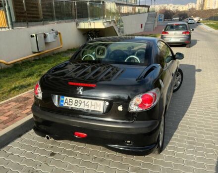 Черный Пежо 206, объемом двигателя 1.6 л и пробегом 230 тыс. км за 4096 $, фото 2 на Automoto.ua