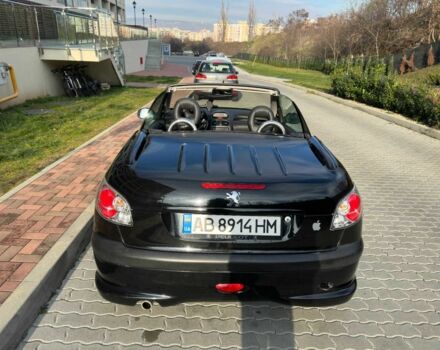 Черный Пежо 206, объемом двигателя 1.6 л и пробегом 230 тыс. км за 4096 $, фото 8 на Automoto.ua