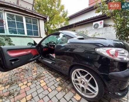 Черный Пежо 206, объемом двигателя 2 л и пробегом 238 тыс. км за 5000 $, фото 8 на Automoto.ua