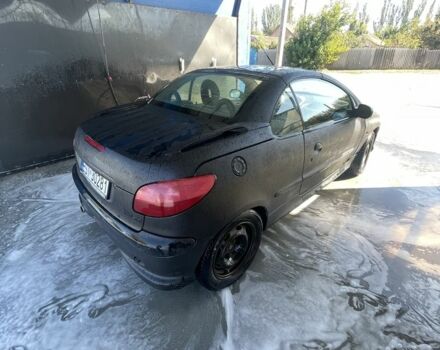 Чорний Пежо 206, об'ємом двигуна 2 л та пробігом 199 тис. км за 1200 $, фото 2 на Automoto.ua