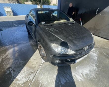 Чорний Пежо 206, об'ємом двигуна 2 л та пробігом 199 тис. км за 1500 $, фото 1 на Automoto.ua