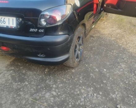 Чорний Пежо 206, об'ємом двигуна 1.6 л та пробігом 3 тис. км за 3500 $, фото 3 на Automoto.ua